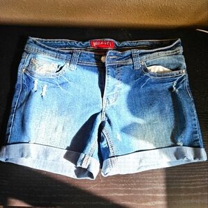 Red Rivet Women's Blue Denim Shorts Size 13